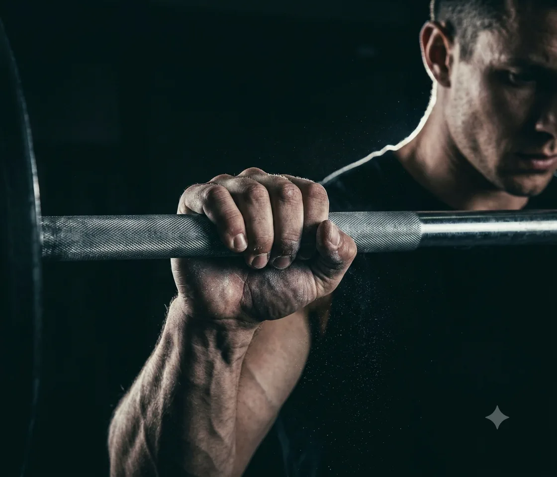 Training detail, dramatic light